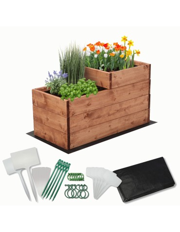 Skrzynia na warzywa warzywniak grządka IMPREGNOWANY 30x60 GRATISY EKO