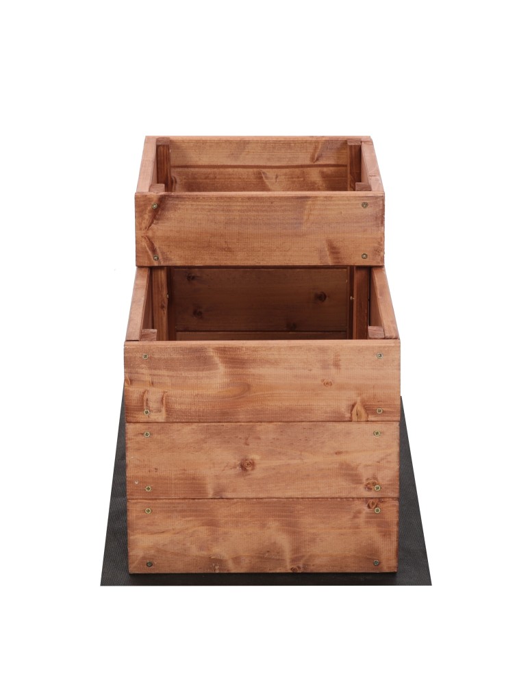 Dom i ogród - Skrzynia na warzywa warzywniak grządka IMPREGNOWANY 30x60 GRATISY EKO - product MODO24.PL 4