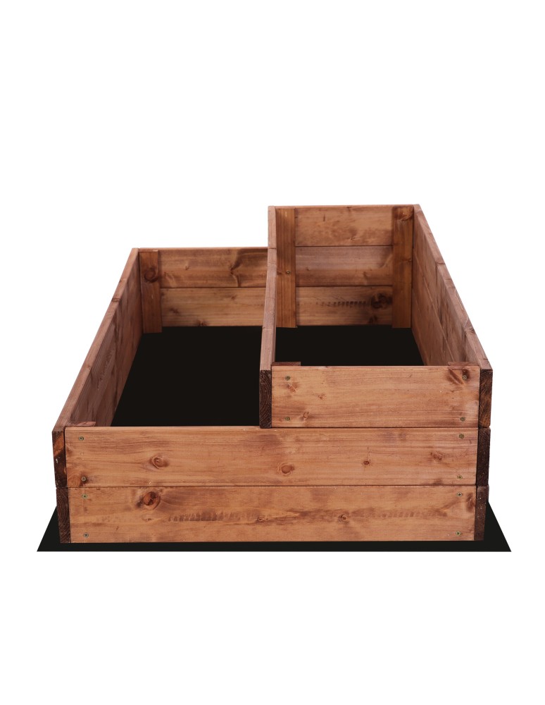 Dom i ogród - Skrzynia na warzywa warzywniak inspekt IMPREGNOWANY 120x60 GRATISY ECO - product MODO24.PL 4