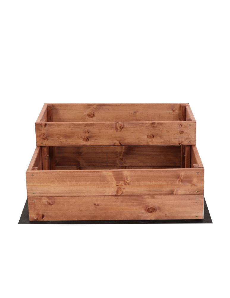 Dom i ogród - Skrzynia na warzywa warzywniak inspekt IMPREGNOWANY 60x60 GRATISY ECO - product MODO24.PL 4