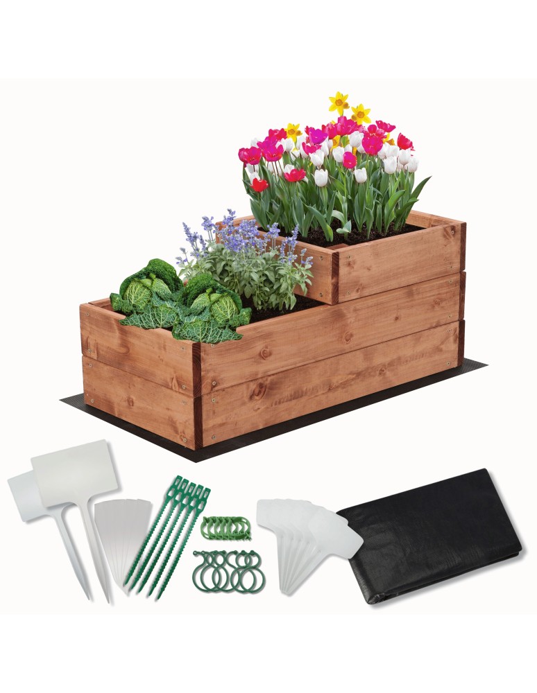 Dom i ogród - Skrzynia na warzywa warzywniak inspekt IMPREGNOWANY 30x60 GRATISY ECO - produkt MODO24.PL 1