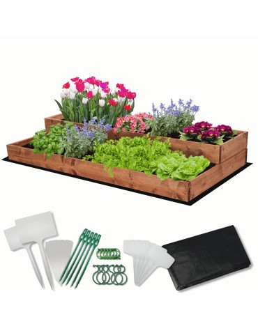 Skrzynia na warzywa skrzynie na warzywniak IMPREGNOWANY 120x60 GRATISY EKO