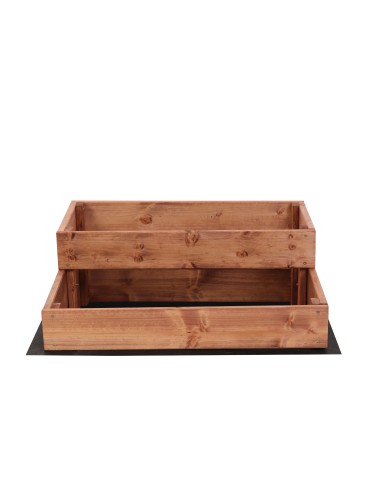 Dom i ogród - Skrzynia na warzywa skrzynie na warzywniak IMPREGNOWANY 60x60 GRATISY EKO - product 4