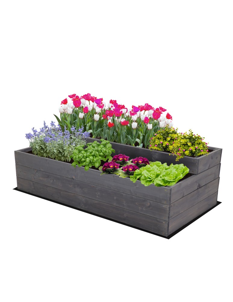 Dom i ogród - Skrzynia na warzywa warzywniak grządka IMPREGNOWANY 120x60 GRATISY EKO - product MODO24.PL 2