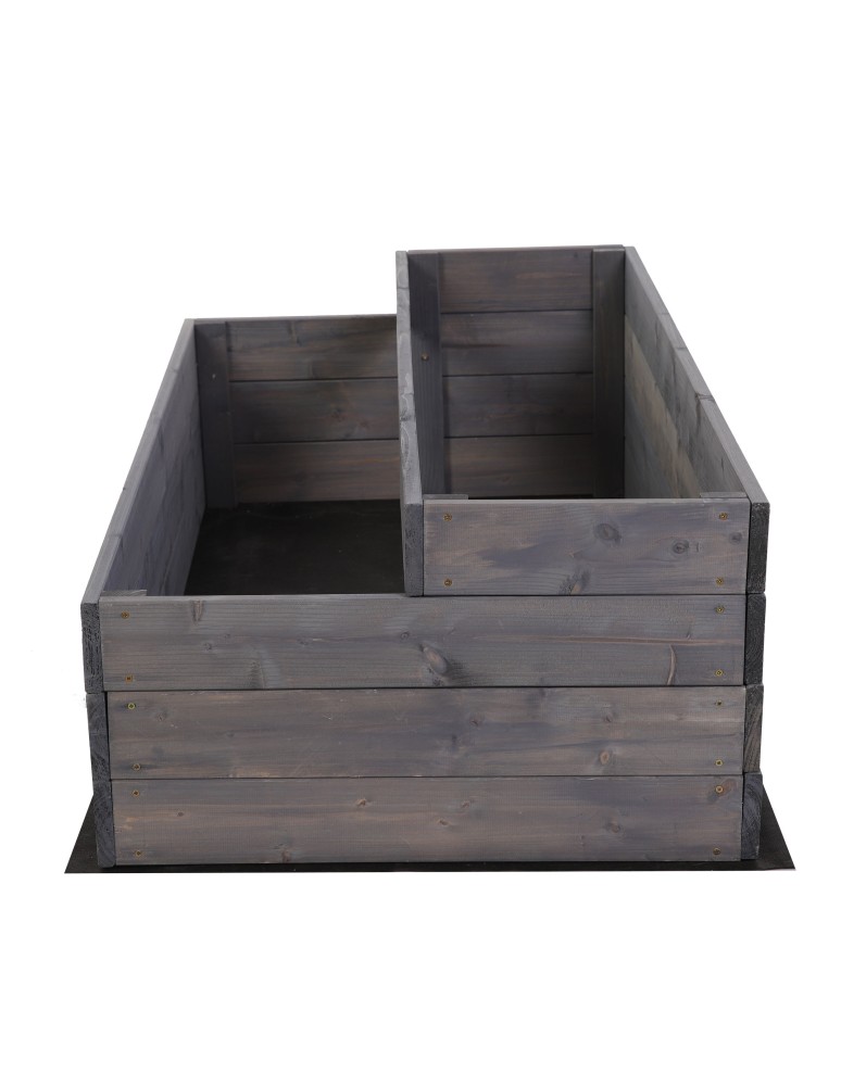 Dom i ogród - Skrzynia na warzywa warzywniak grządka IMPREGNOWANY 120x60 GRATISY EKO - product MODO24.PL 4