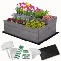Skrzynia na warzywa warzywniak grządka IMPREGNOWANY 90x60 GRATISY EKO