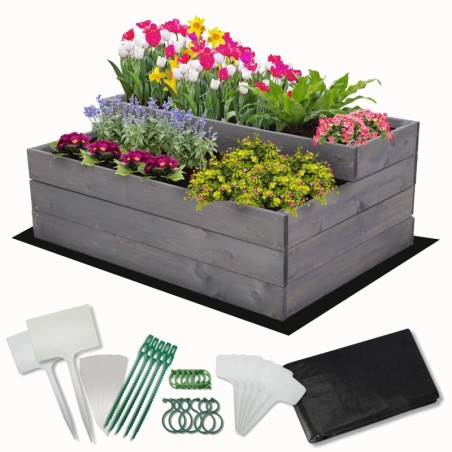 Skrzynia na warzywa warzywniak grządka IMPREGNOWANY 90x60 GRATISY EKO