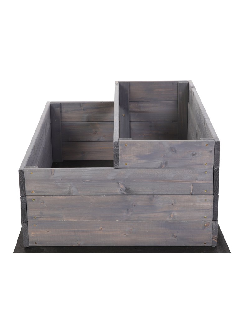 Dom i ogród - Skrzynia na warzywa warzywniak grządka IMPREGNOWANY 90x60 GRATISY EKO - product MODO24.PL 4