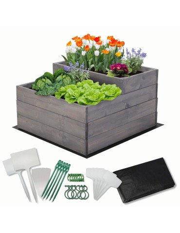 Skrzynia na warzywa warzywniak grządka IMPREGNOWANY 60x60 GRATISY EKO