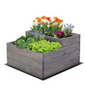 Skrzynia na warzywa warzywniak grządka IMPREGNOWANY 60x60 GRATISY EKO