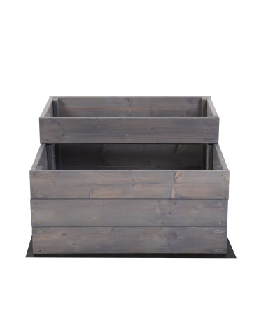 Dom i ogród - Skrzynia na warzywa warzywniak grządka IMPREGNOWANY 60x60 GRATISY EKO - product 4