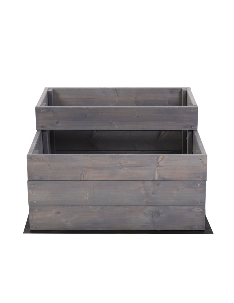 Dom i ogród - Skrzynia na warzywa warzywniak grządka IMPREGNOWANY 60x60 GRATISY EKO - product MODO24.PL 4