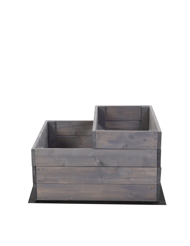 Dom i ogród - Skrzynia na warzywa warzywniak grządka IMPREGNOWANY 60x60 GRATISY EKO - product MODO24.PL 5