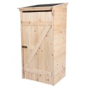Domek narzędziowy DREWNIANY ogrodowy schowek szopa na narzędzia 149cm MOCNY