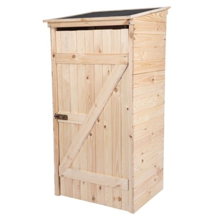 Domek narzędziowy DREWNIANY ogrodowy schowek szopa na narzędzia 149cm MOCNY