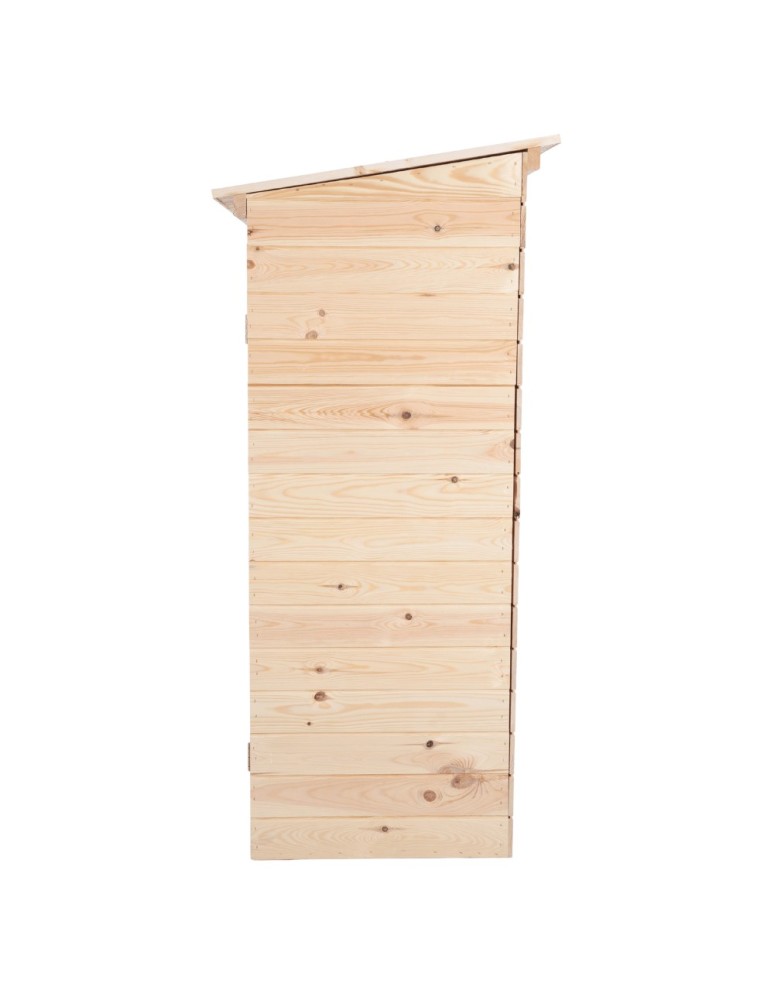 Dom i ogród - Domek narzędziowy DREWNIANY ogrodowy schowek szopa na narzędzia 149cm MOCNY - product MODO24.PL 4