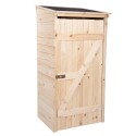 Domek narzędziowy DREWNIANY ogrodowy schowek szopa na narzędzia 149cm MOCNY