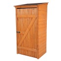 Domek narzędziowy DREWNIANY ogrodowy schowek szopa 149cm IMPREGNAT SOLIDNY