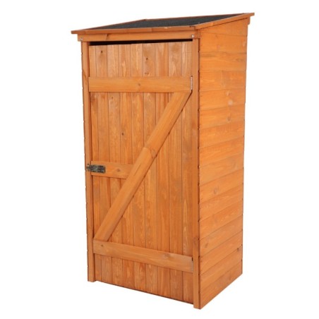 Domek narzędziowy DREWNIANY ogrodowy schowek szopa 149cm IMPREGNAT SOLIDNY