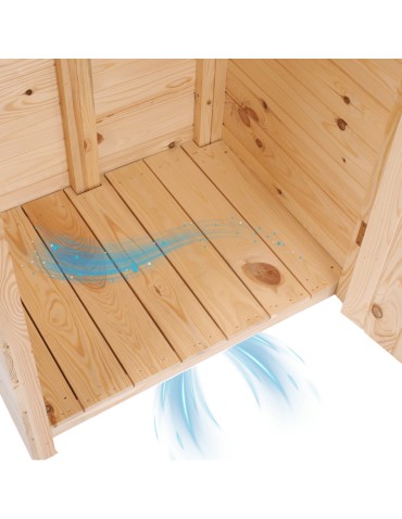 Dom i ogród - Domek narzędziowy DREWNIANY ogrodowy schowek szopa 149cm IMPREGNAT SOLIDNY - product 11