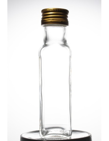 Przezroczysta butelka kwadratowa 100 ml · fi 31,5 mm · Zestaw 6 sztuk - produkt 2