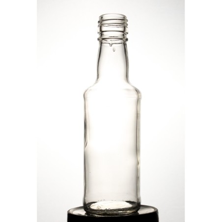 butelka 200 ml fi 28mm monopolowa ze złotą nakrętk