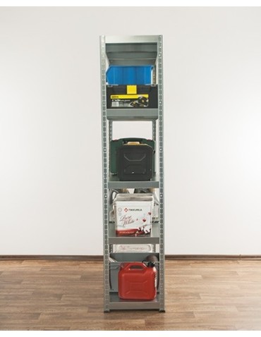 Elara - Regał metalowy ELARA 180x100x40 5p Ocynk - product 10