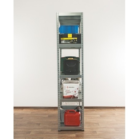 Regał metalowy ELARA 180x100x40 5p Ocynk