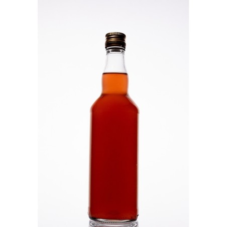 butelka 500 ml fi 28mm monopolowa ze złotą nakrętk