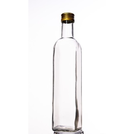 butelka na kwadratowa 500 ml fi31,5 transparentna