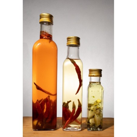 butelka na kwadratowa 500 ml fi31,5 transparentna