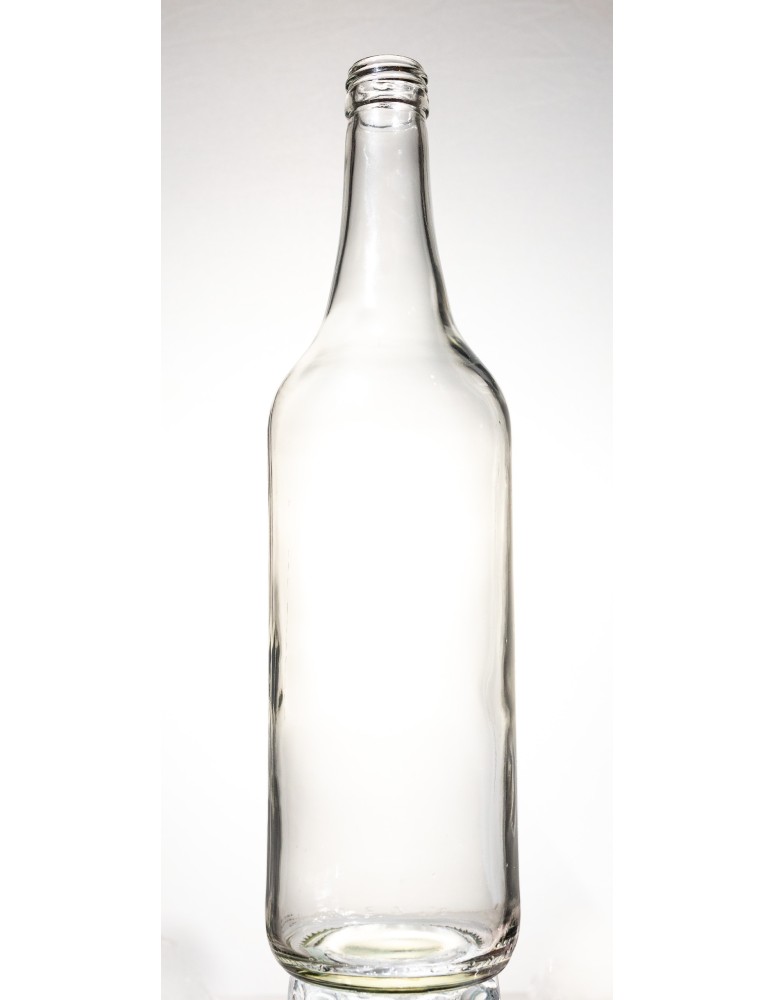 Szklane butelki na alkohol - galoniki - Butelka monopolowa 700 ml z gwintem fi 28 mm · złota nakrętka · Komplet 6 sztuk - product MODO24.PL 9