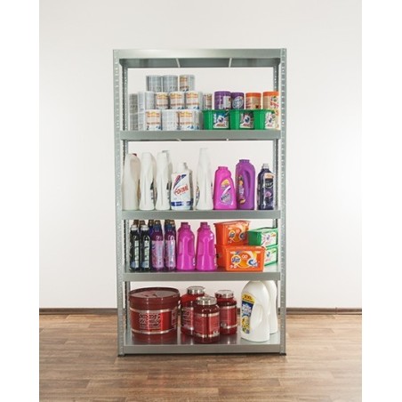 Regał metalowy ELARA 180x100x40 5p Ocynk