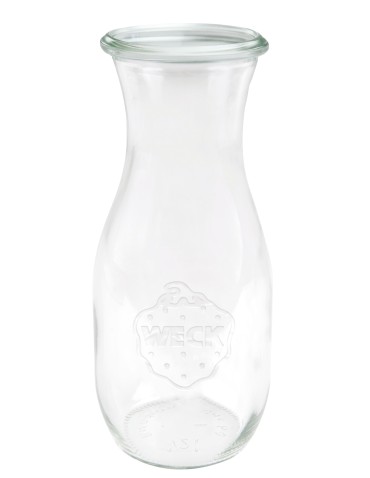 Słoiki i butelki - Słoiki WECK / żaroodporna KARAFKA 1l 1062ml BUTELKA - product 3