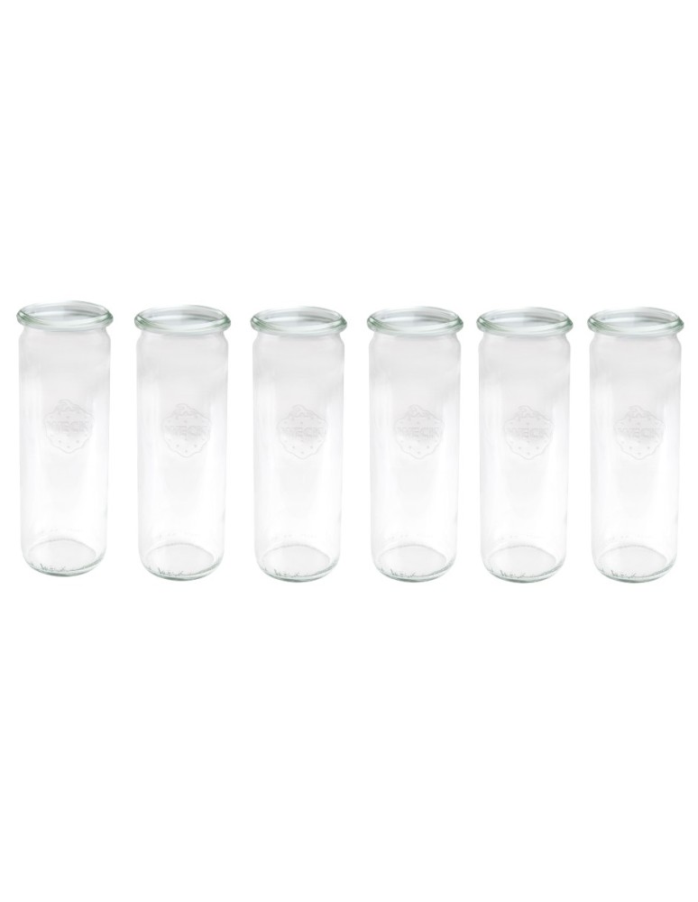 Słoiki i butelki - Słoiki WECK 6szt/ żaroodporny słoik 600ml CYLINDER - product MODO24.PL 3