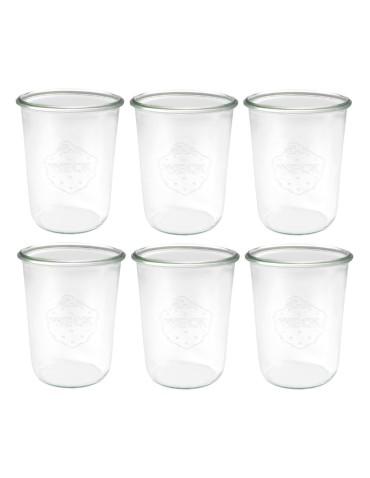 Słoiki i butelki - Słoiki WECK 6szt/ żaroodporny słoik 850ml MOLD - product 3