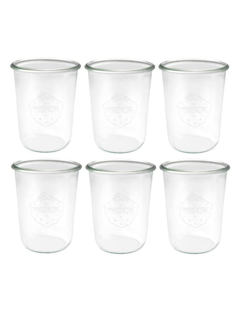 Słoiki i butelki - Słoiki WECK 6szt/ żaroodporny słoik 850ml MOLD - product MODO24.PL 3