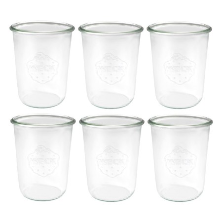 Słoiki WECK 6szt/ żaroodporny słoik 850ml MOLD
