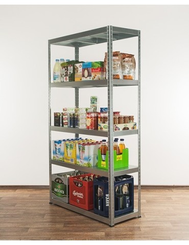 Elara - Regał metalowy ELARA 180x100x40 5p Ocynk - product 16