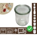 Słoiki WECK / szklane wieko słoik 1l 1062ml TULIP