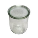 Słoiki WECK / szklane wieko słoik 1l 1062ml TULIP