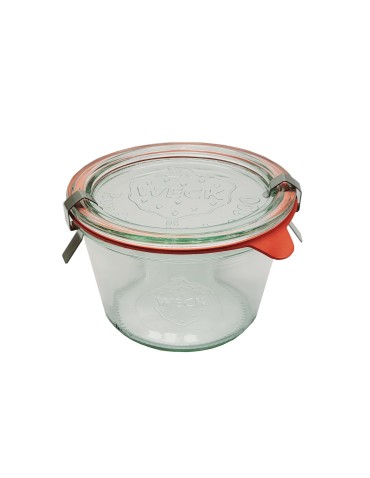 Słoiki i butelki - Słoiki WECK / szkl. wieko,gumka, bl słoik 370ml MOLD - produkt 13
