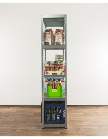 Elara - Regał metalowy ELARA 180x100x40 5p Ocynk - product 17