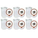 Słoiki WECK 6szt/ szkl. wieko,gumka, bl słoik 1050ml 1l MOLD
