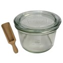 Słoiki WECK / szklane wieko, miarka słoik 200ml MOLD