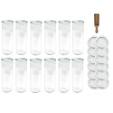Słoiki WECK 12szt/ szklane wieko, miarka słoik 600ml CYLINDER