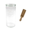 Słoiki WECK / szklane wieko, miarka słoik 1040ml 1l CYLINDER