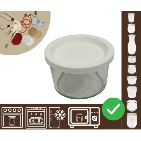 Słoiki WECK / plastikowe wieko słoik 200ml MOLD