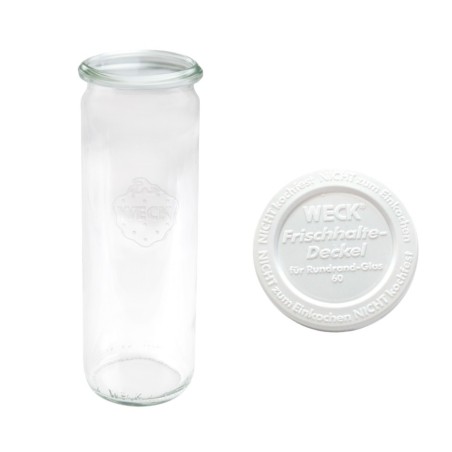 Słoiki WECK / plastikowe wieko słoik 600ml CYLINDER