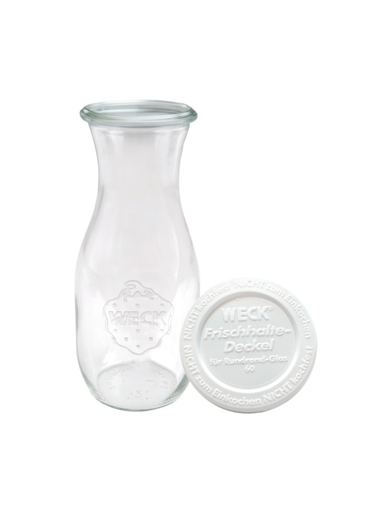 Słoiki i butelki - Słoiki WECK / plastikowe wieko KARAFKA 1l 1062ml BUTELKA - product MODO24.PL 3